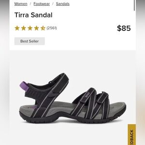 Teva Tirra Sandal Hiking Strappy Waterproof